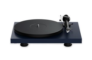 Pro-Ject Debut EVO 2 Manual belt-drive turntable with pre-mounted Pick it MM EVO cartridge (Satin Steel Blue)