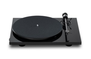 Pro-Ject E1.2 Manual belt-drive turntable with pre-mounted Pick it MM E cartridge (Gloss Black)