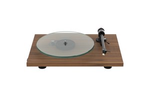 Pro-Ject T2 Manual belt-drive turntable with pre-mounted Sumiko Rainier cartridge (Walnut)
