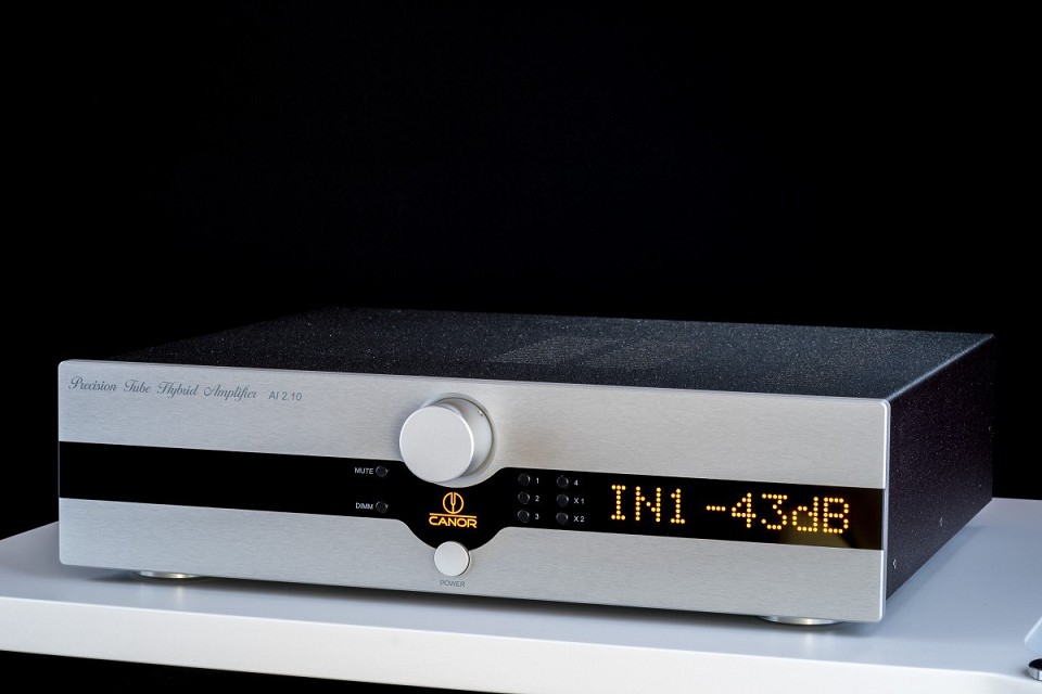 Canor AI 2.10 Integrated Hybrid Amplifier (Colour: Silver) (1 unit in stock)