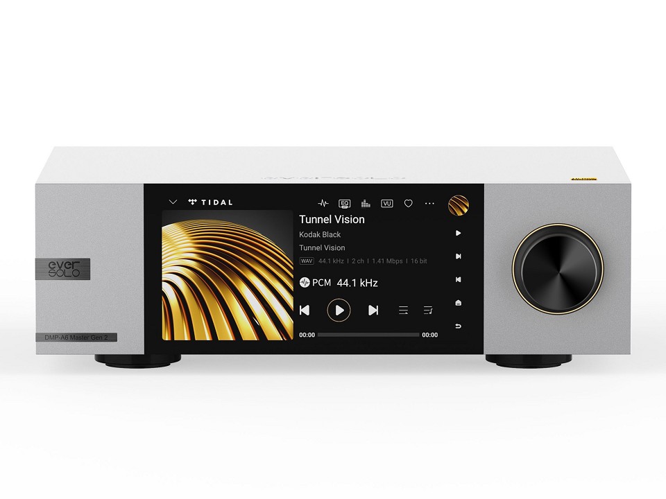 EverSolo DMP-A6 Master Edition Gen 2 Network Audio Streamer with DAC (Silver)
