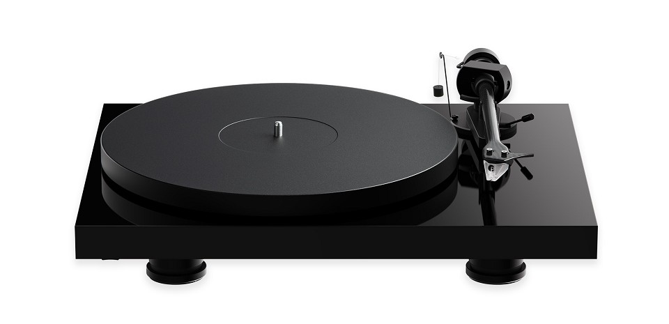 Pro-Ject Debut EVO 2 Manual belt-drive turntable with pre-mounted Pick it MM EVO cartridge (Gloss Black)