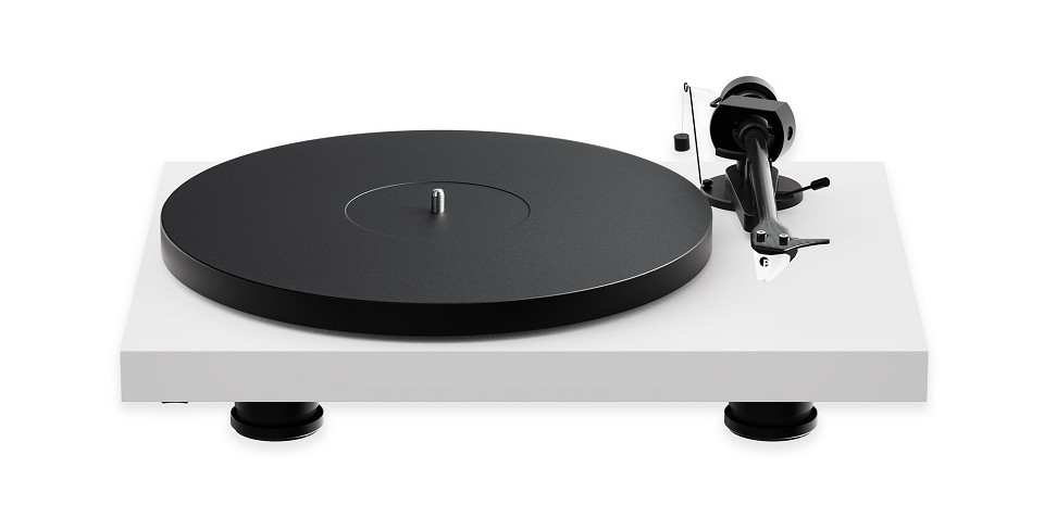 Pro-Ject Debut EVO 2 Manual belt-drive turntable with pre-mounted Pick it MM EVO cartridge (Satin White)