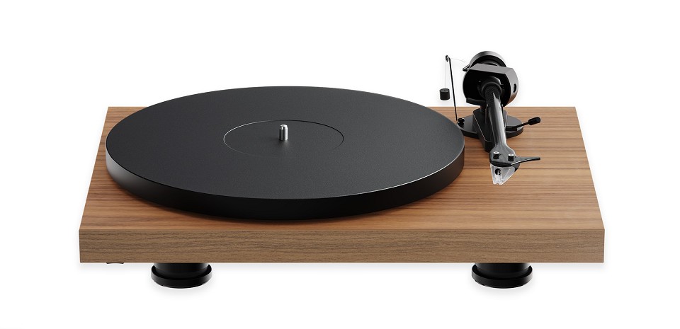 Pro-Ject Debut EVO 2 Manual belt-drive turntable with pre-mounted Pick it MM EVO cartridge (Walnut)