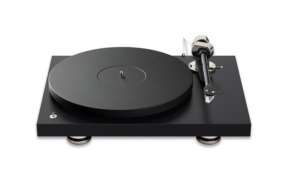 Pro-Ject Debut PRO B Manual belt-drive turntable with pre-mounted Pick it PRO Balanced cartridge (Satin Black)