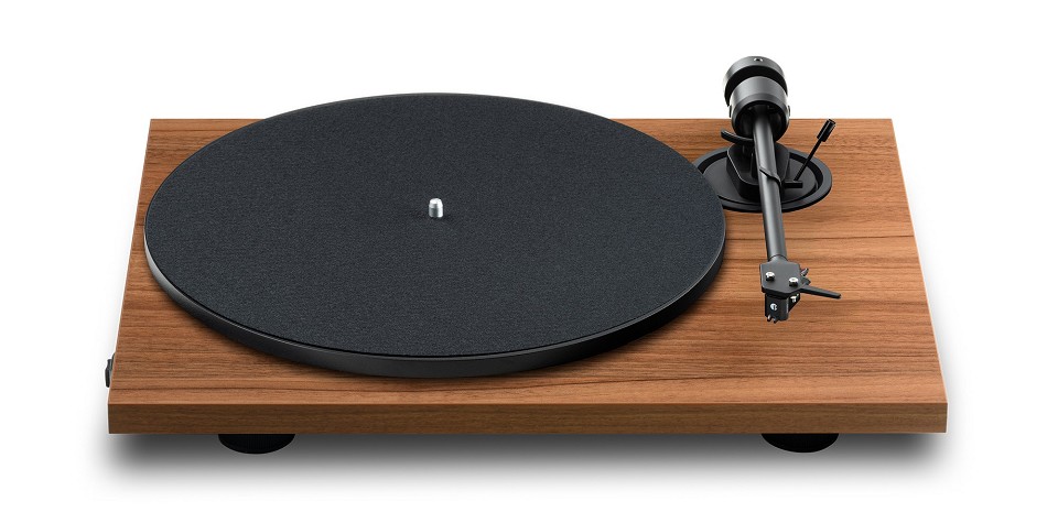 Pro-Ject E1.2 Manual belt-drive turntable with pre-mounted Pick it MM E cartridge (Walnut)