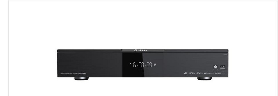 Zidoo UHD5000 4K UHD Media Player