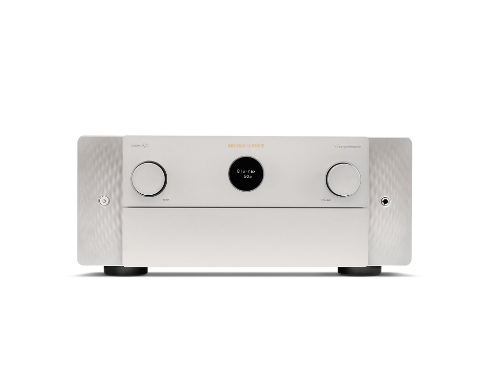 Marantz Cinema 40<br>9.4 Channel 8K 125W AV Receiver (Colour: Silver/Gold)