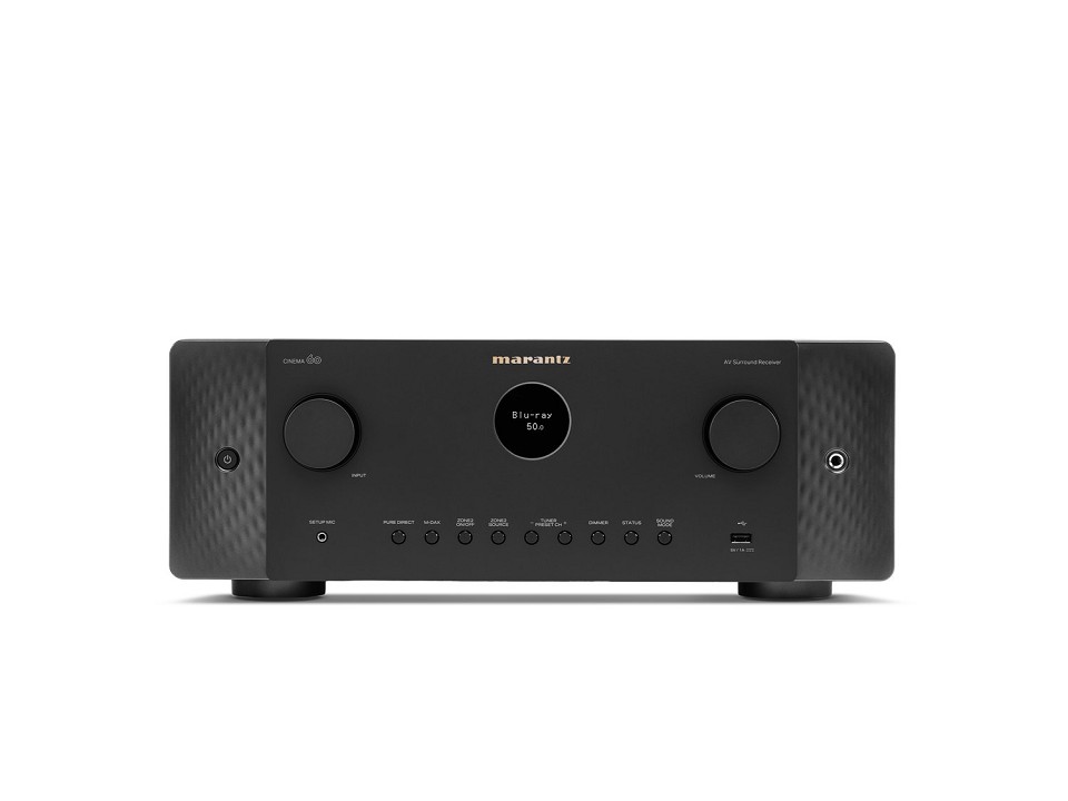 Marantz Cinema 60 Series 2 7.2-Channel AV Receiver with Dolby Atmos and Powered by HEOS