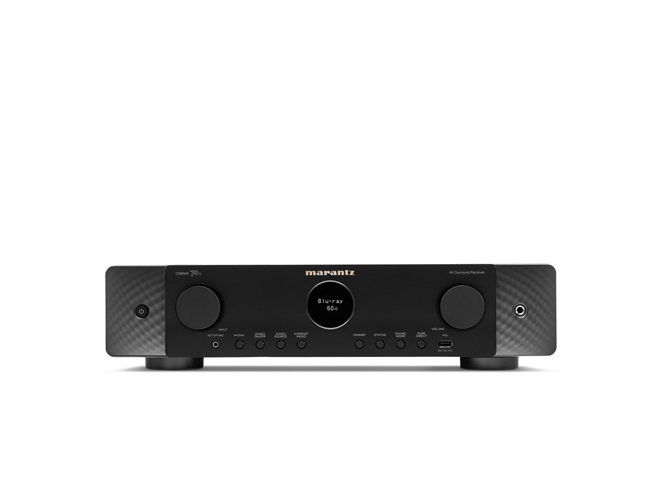 Marantz Cinema 70s Series 2 7.2-Channel Slimline AV Receiver with Dolby Atmos Support and Powered by HEOS