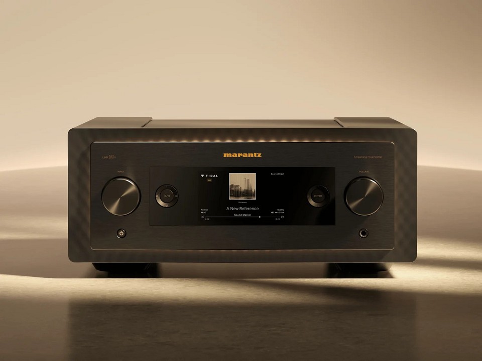 Marantz Link 10n Reference 2.1 Channel Fully Featured Streaming Preamplifier Powered by HEOS (Colour: Black)